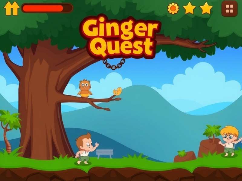 Ginger Leap Quest Gameplay Screenshot